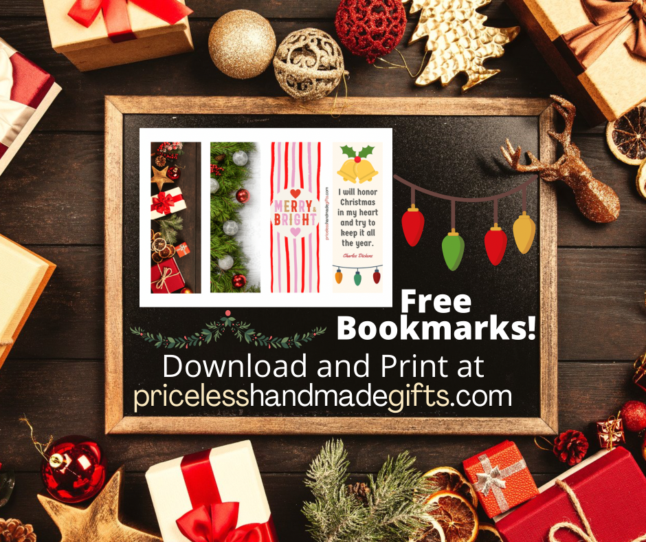 Free Printable Christmas Bookmarks