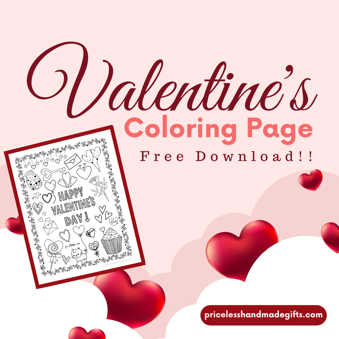 Free Printable Valentine's Coloring Pages
