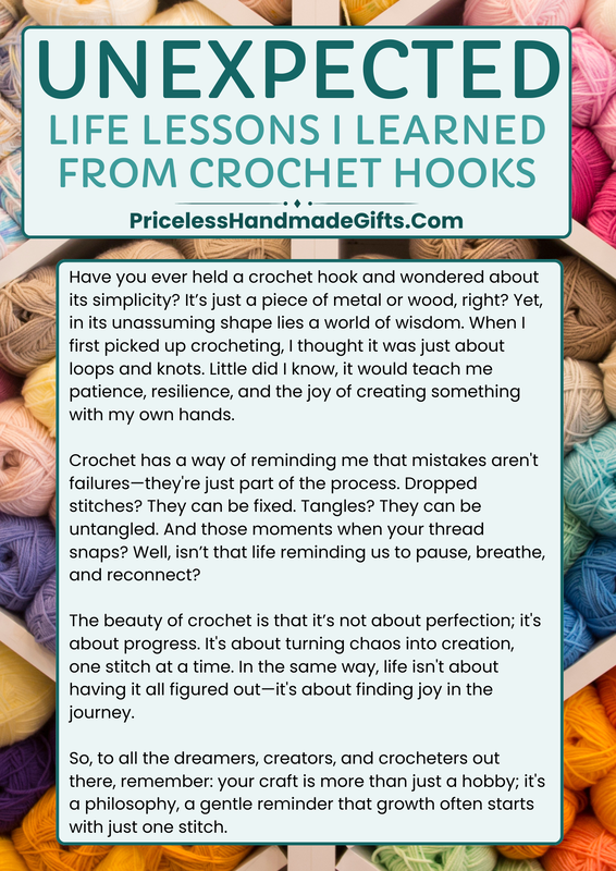 Unexpected Life Lessons I Learned from Crochet Hooks