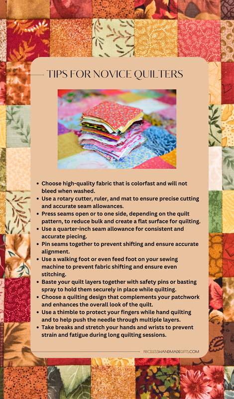 Tips for Novice Quilters