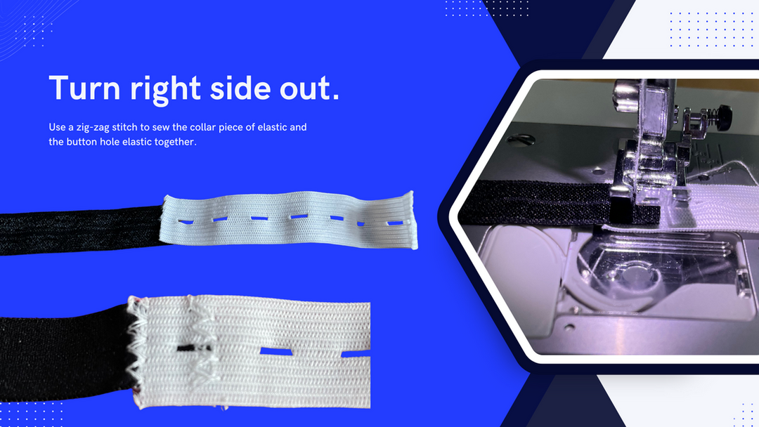 Use elastic scraps for this bowtie tutorial.