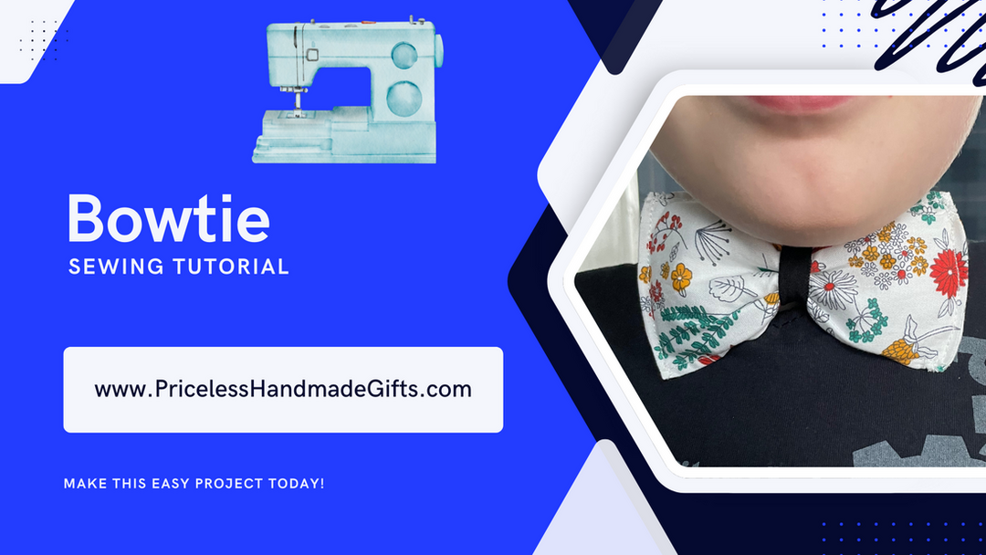 Easy Sewing Project - DIY Bowtie