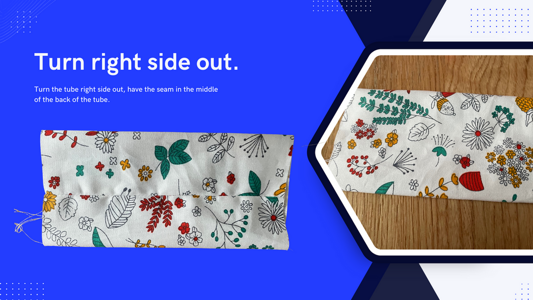 Use fabric scraps to make a bowtie.