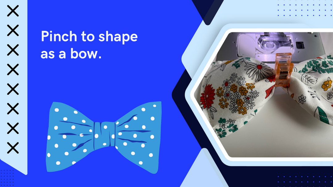 An easy DIY fabric bow making tutorial.