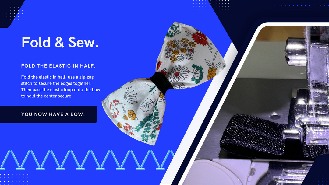 Sew your own bowtie by following these easy instructions.