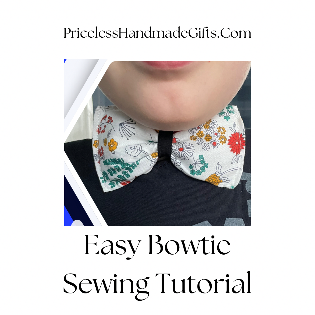 Easy DIY Handmade Bowtie Sewing Tutorial