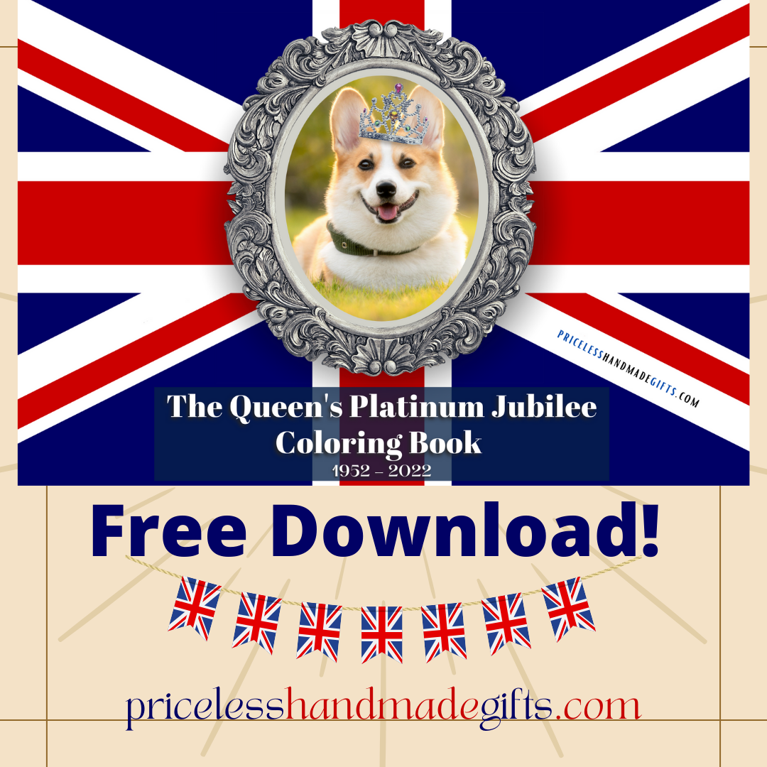 The Queen's Platinum Jubilee Coloring Sheets