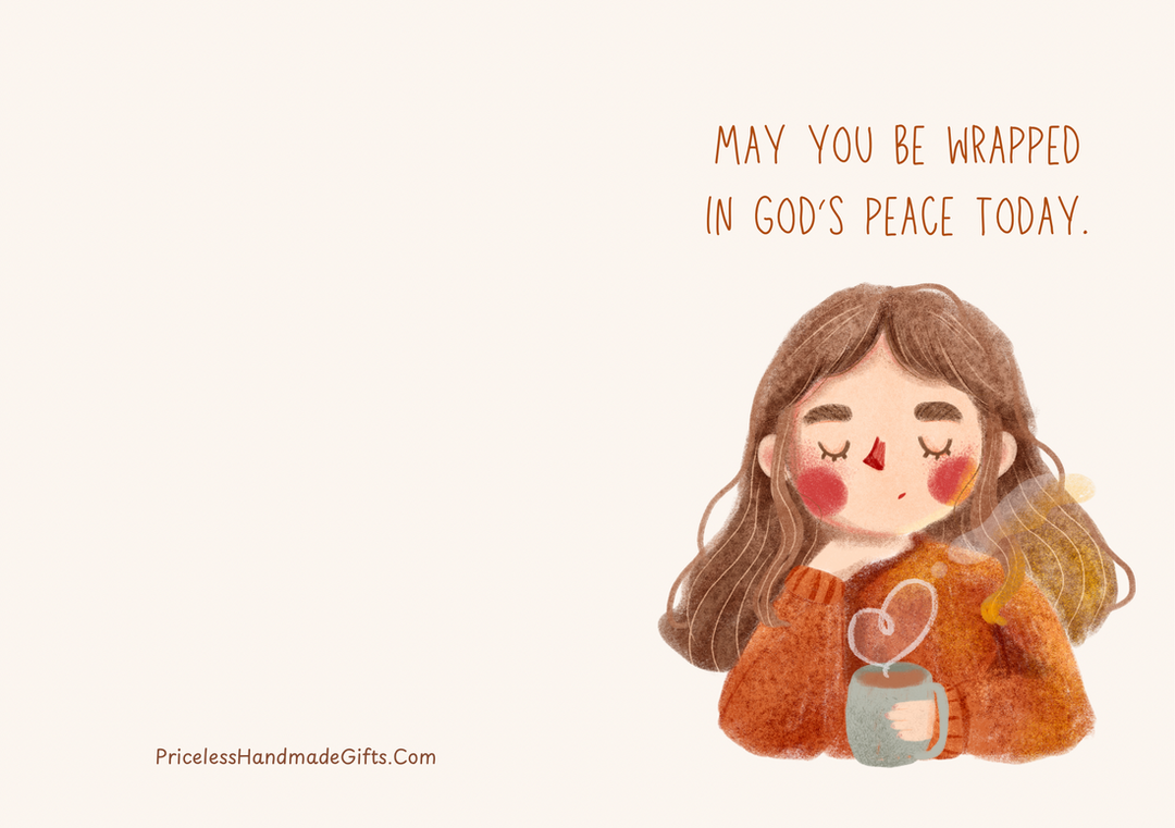 God's Peace - Free Printable Card