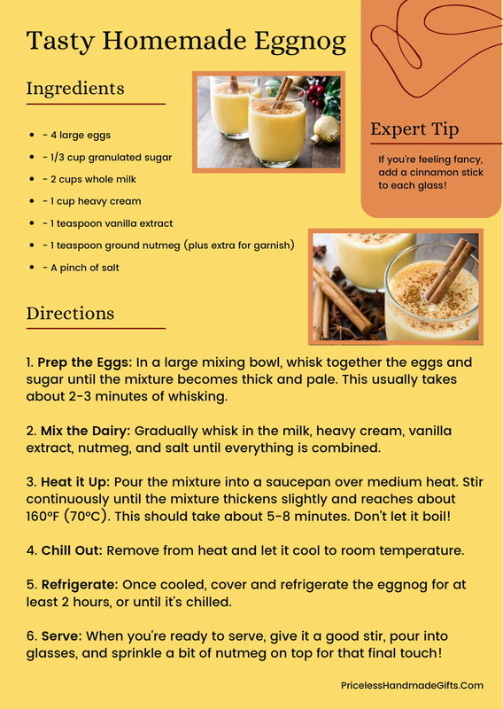 Tasty Homemade Eggnog Recipe