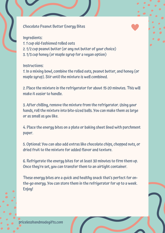 Chocolate Peanut Butter Energy Bites Recipe