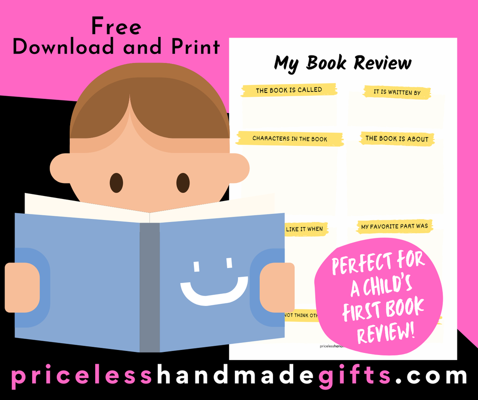 My First Book Review Worksheet