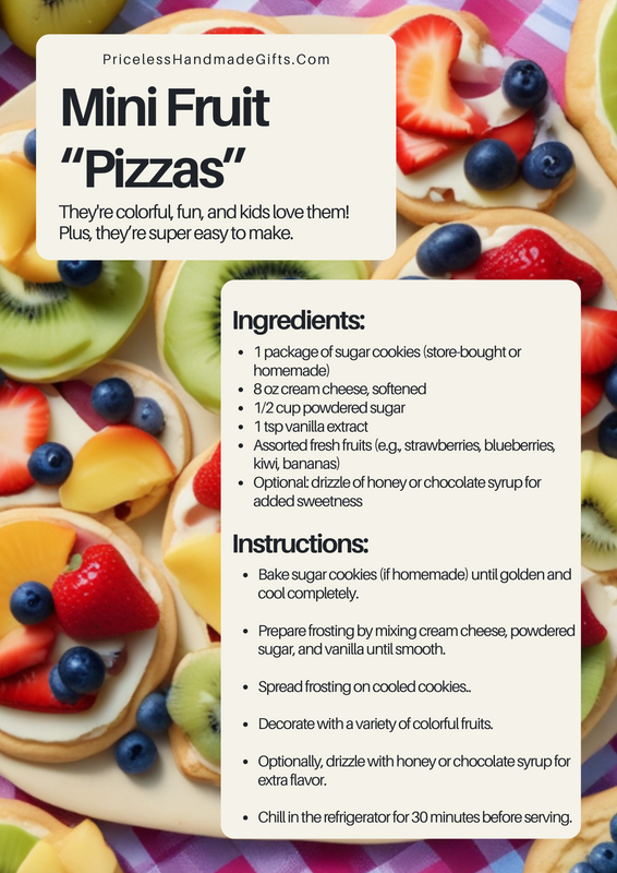 Mini Fruit Pizzas Recipe