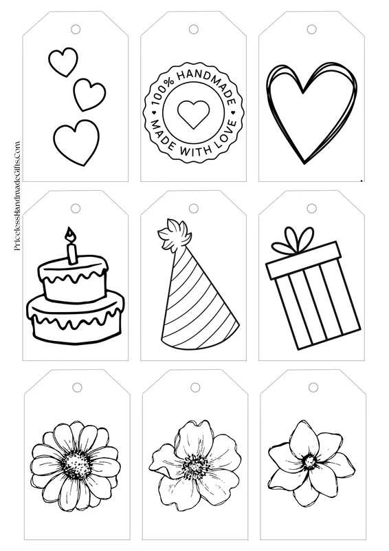 Priceless Handmade Gifts: Printable Gift Tags