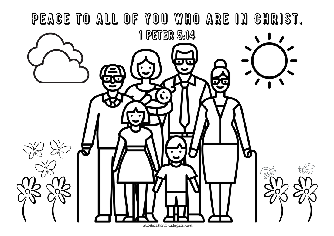 Peace Coloring Sheet