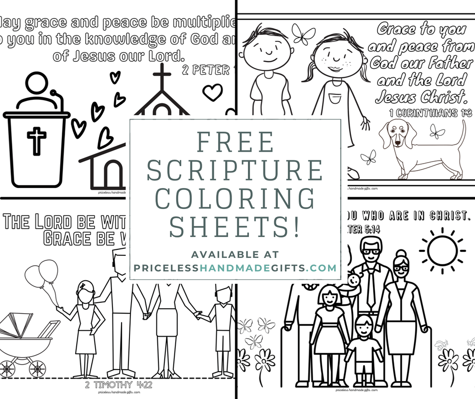Free Scripture Coloring Sheets