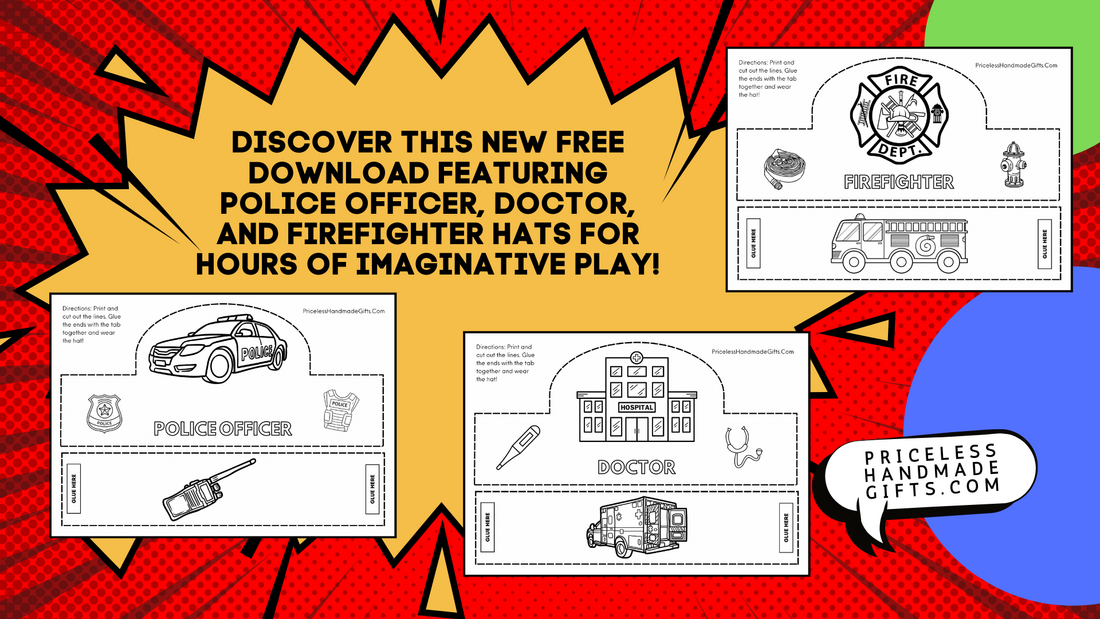Printable Hero Hats