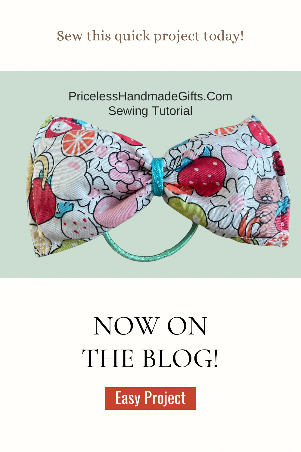 Hair Bow Sewing Tutorial