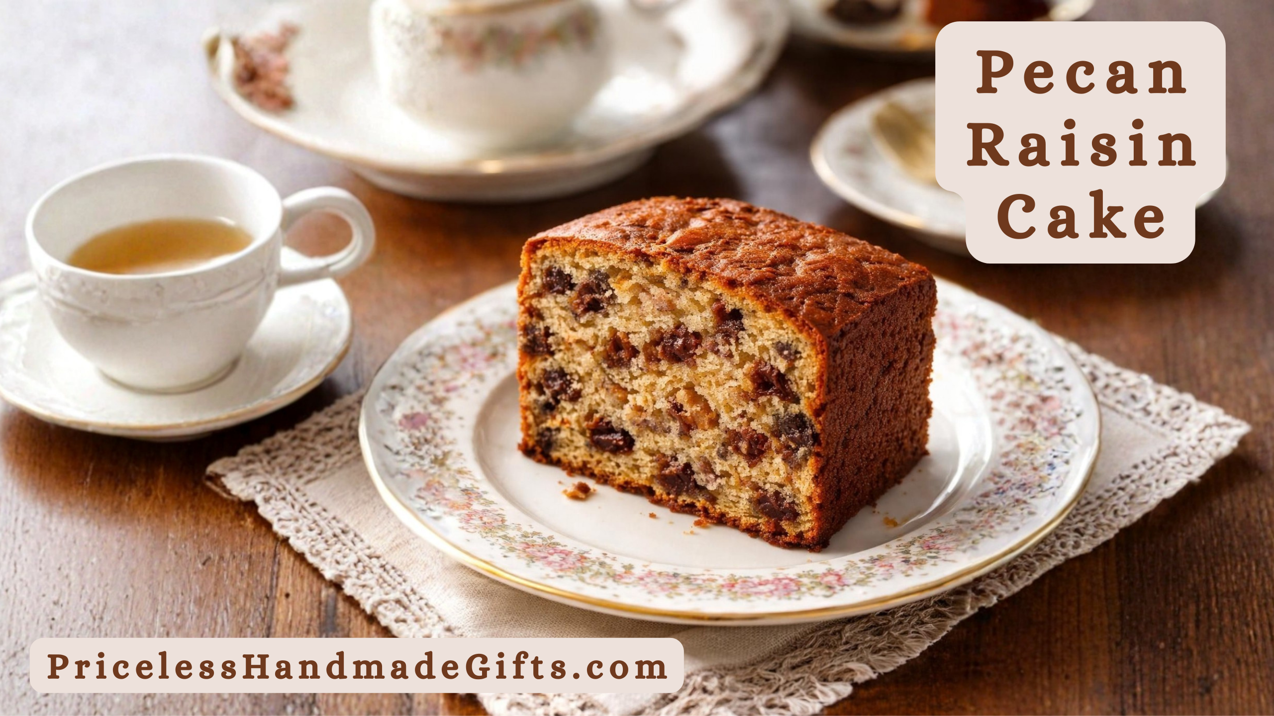Pecan Raisin Cake Recipe