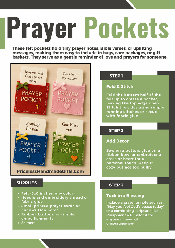 Prayer Pockets - DIY Project