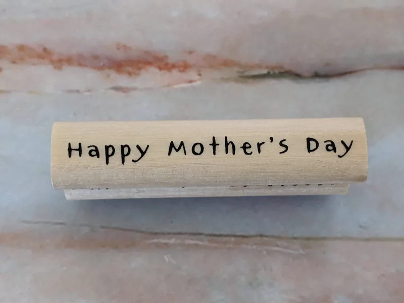 Happy Mother's Day Rubber Stamp