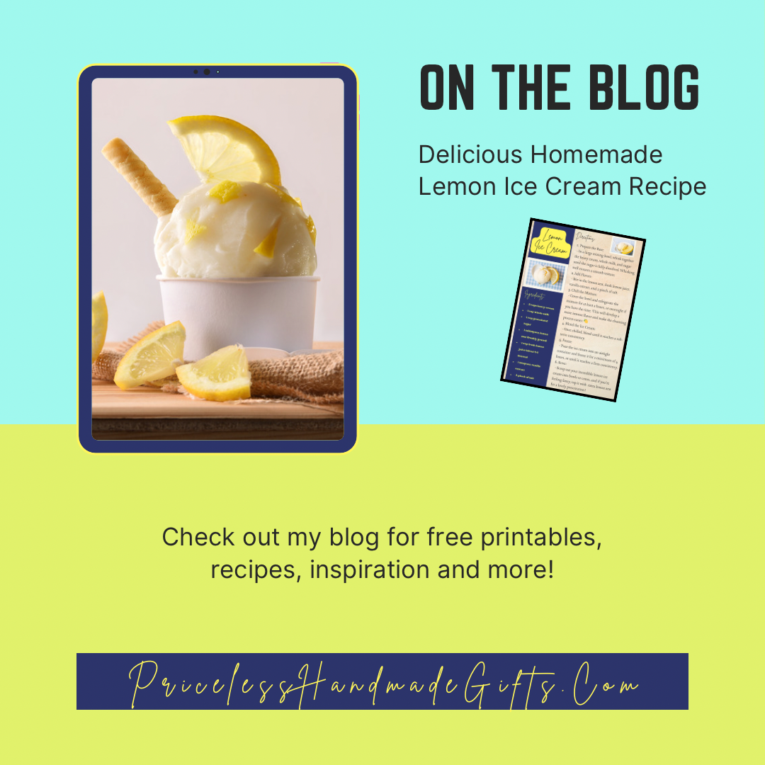 Delicious Homemade Lemon Ice Cream Recipe