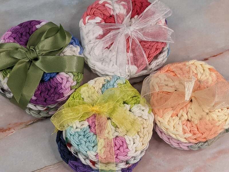 Crochet Facial Rounds (set of 3)