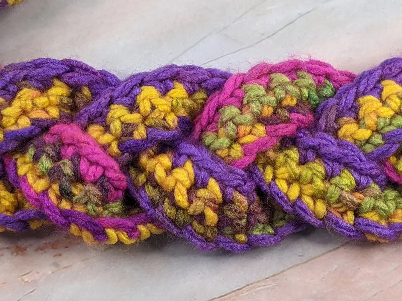 Crochet Infinity Scarf