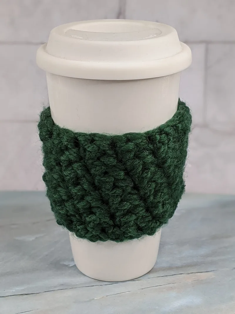 Crocheted To-Go Sleeve