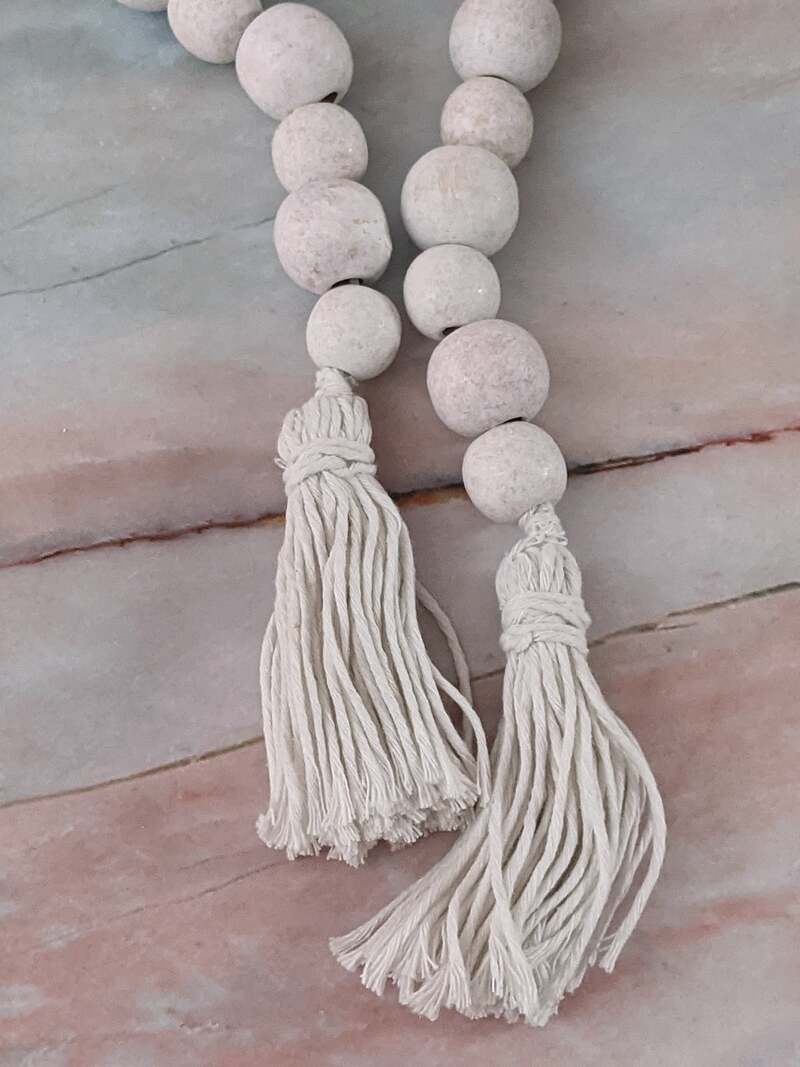 Long Whitewash Garland