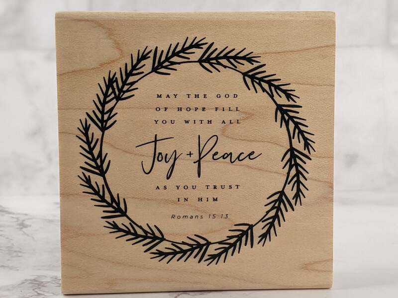 God of Hope Rubber Stamp