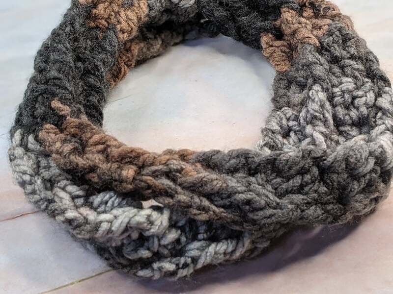 Crocheted Headband Wrap