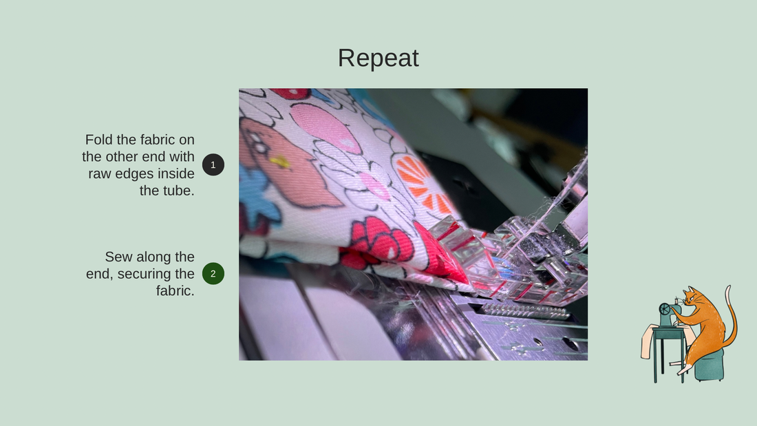 Easy project to use up fabric scraps!