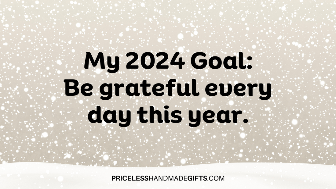 Be grateful every day: Free printable planner.