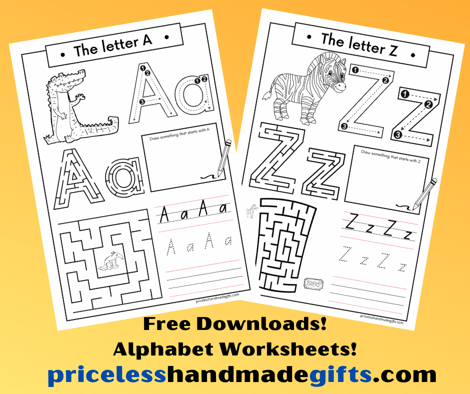 Alphabet Practice Worksheets