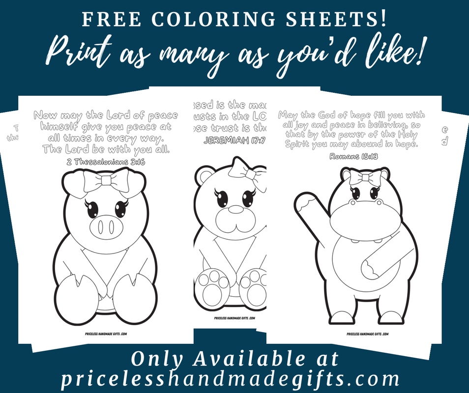 Free Scripture Blessing Coloring Sheets to Print