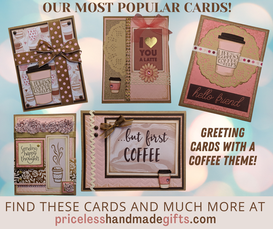Handmade Cards with a Coffee Theme