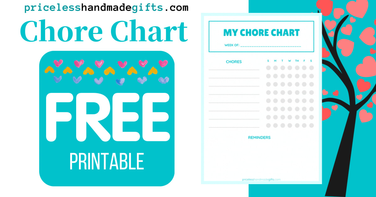 Print your own chore charts!