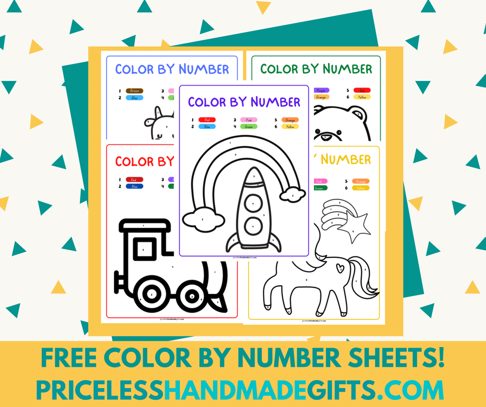 Free Printable Color By Number Sheets