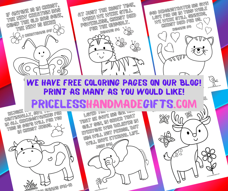 Free Scripture Printable Coloring Pages with Animals