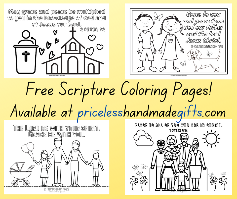 Free Grace Scripture Coloring Pages