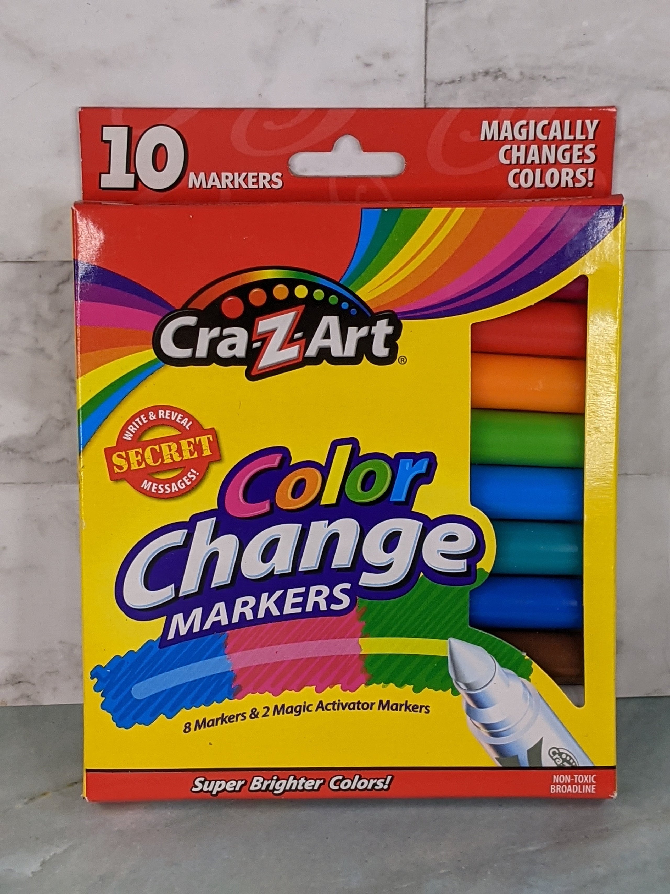 Cra-Z-Art Glitter Marker X6 Units