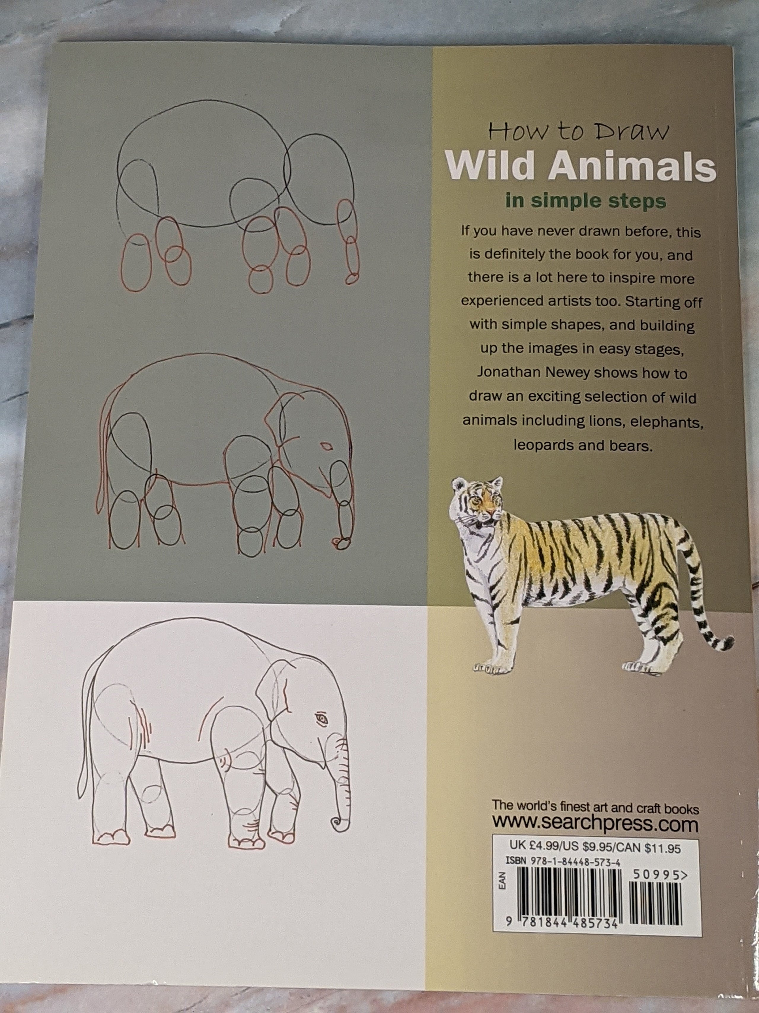 How To Draw Wild Animals In Simple Steps Art Book