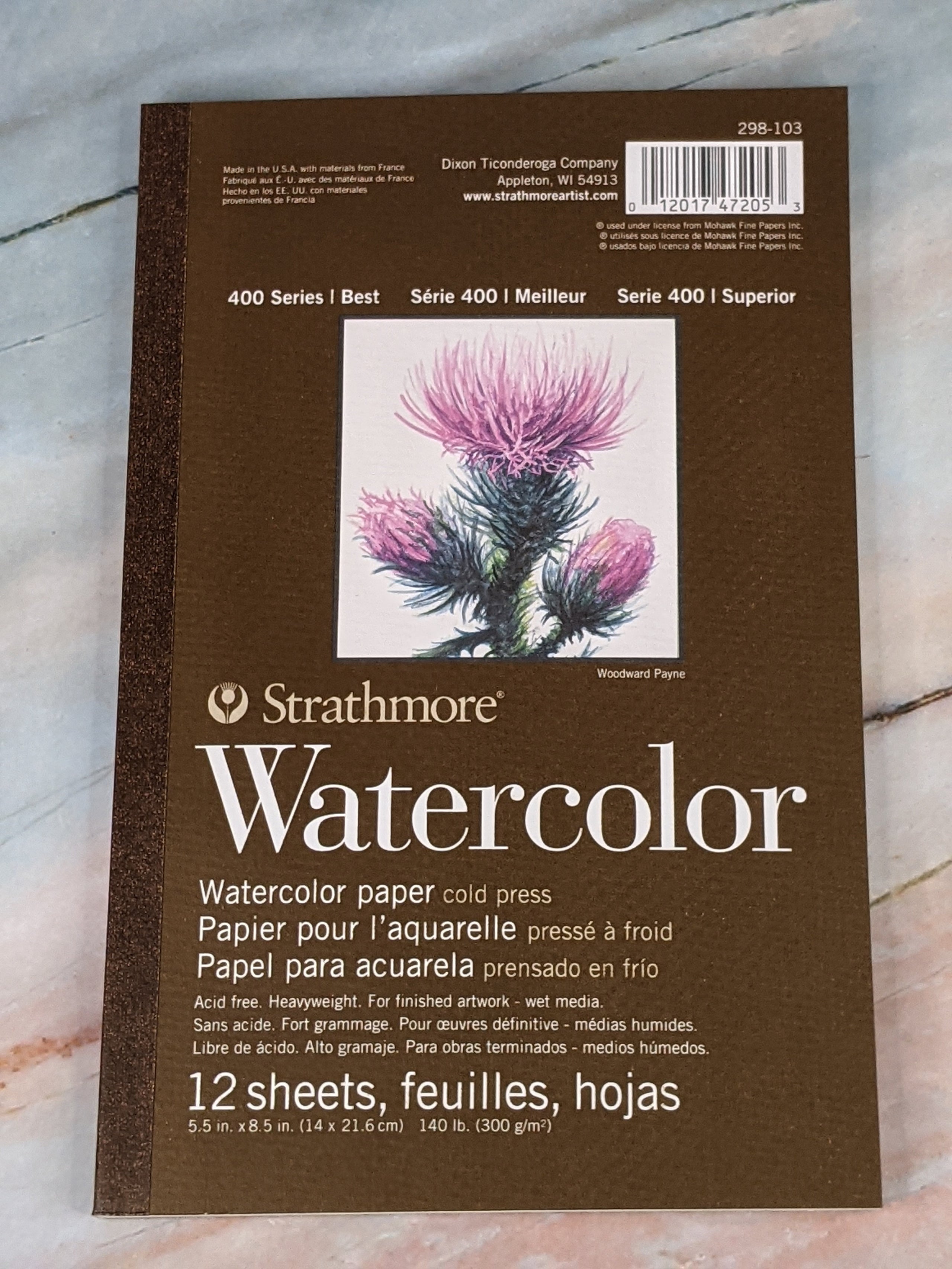 Strathmore Watercolor Paper Art Notebook