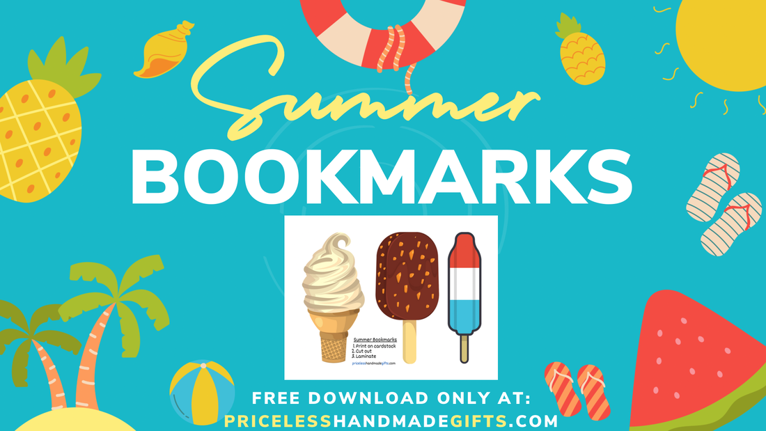 Summer Treats Printable Bookmarks