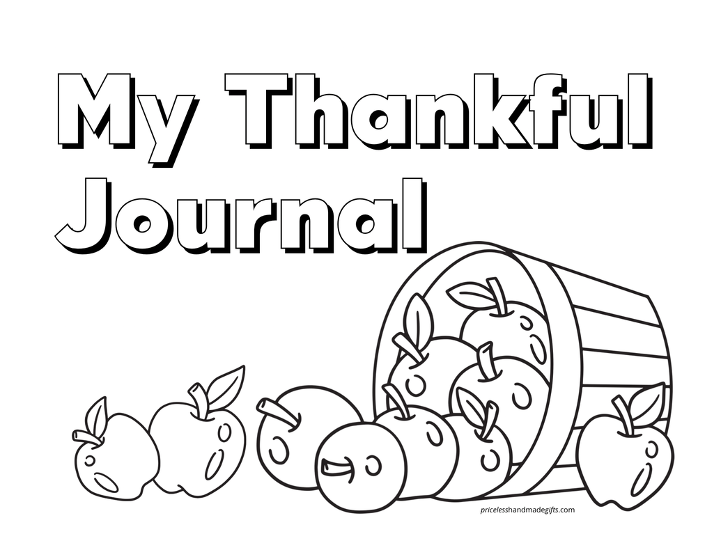 Free Printable: My Thankful Journal