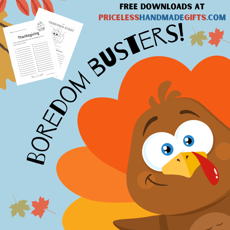 Family Thanksgiving Activities (Printable)