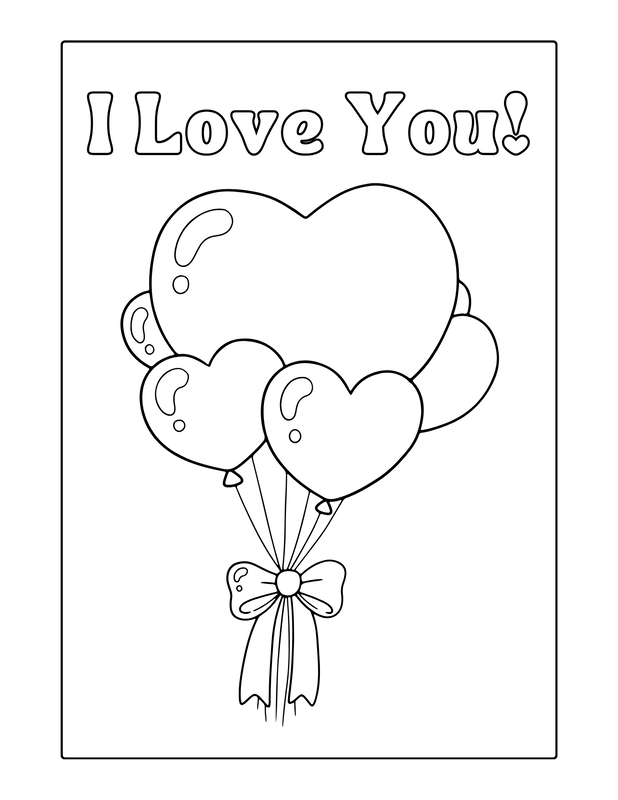 Free Printable Valentine's Coloring Pages