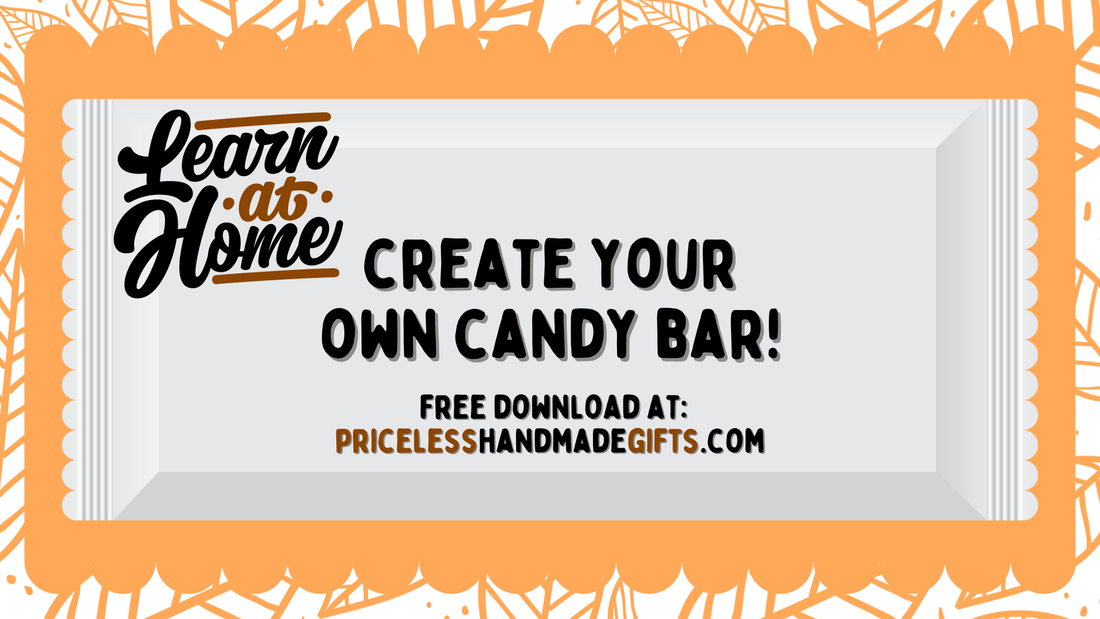 Activity for creating your own candy bar design!